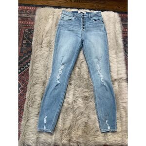Abercrombie & Fitch Curve Love Super Skinny High Rise 27/4 R